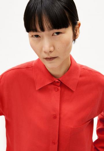 Длинная блузка