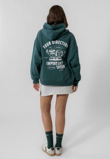 Пуловер с капюшоном