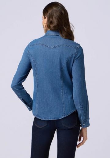 Джинсовая блузка