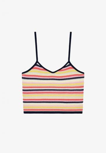 Топ на бретельках