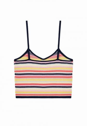 Топ на бретельках