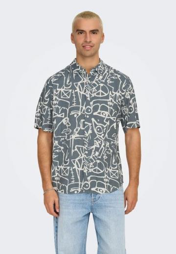 Рубашка с коротким рукавом