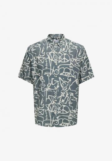 Рубашка с коротким рукавом