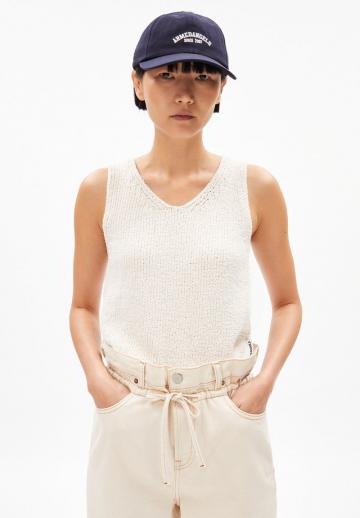 Пуловер без рукавов