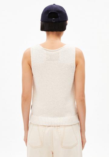 Пуловер без рукавов