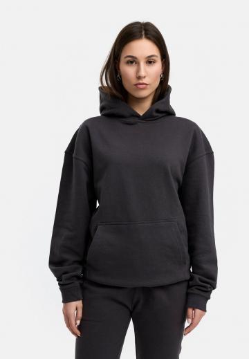 Пуловер с капюшоном