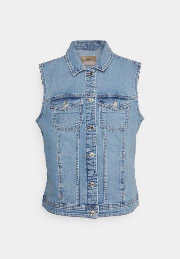 Джинсовая жилетка