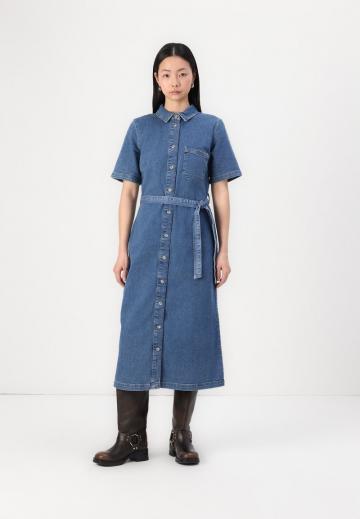 Джинсовое платье