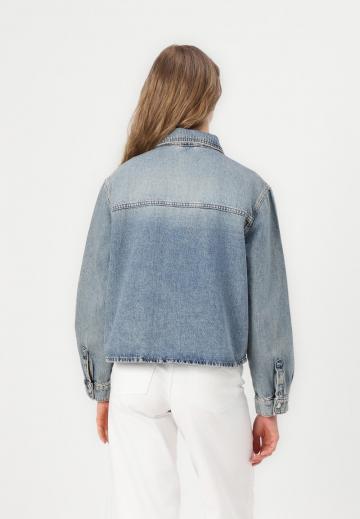 Джинсовая блузка