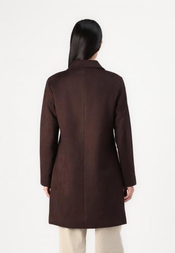 Пальто из искусственной кожи