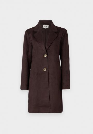 Пальто из искусственной кожи