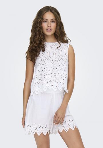 Блузка без рукавов