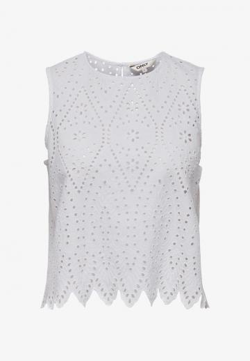 Блузка без рукавов