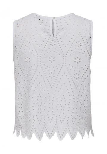 Блузка без рукавов