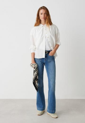 Прямые джинсы