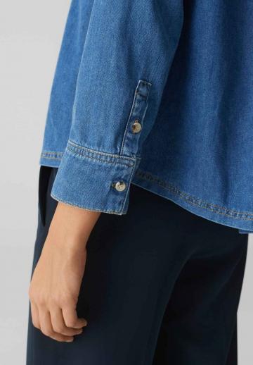 Джинсовая блузка