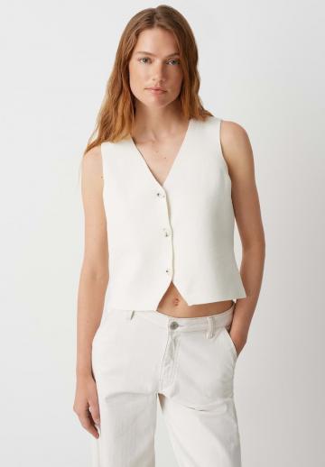 Джинсовая жилетка