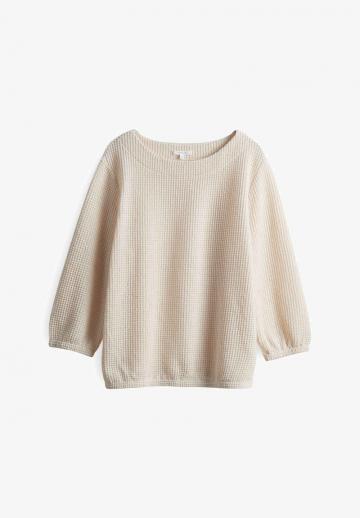 Пуловер с рукавом три четверти