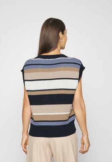 Пуловер с коротким рукавом