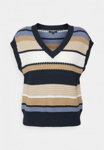 Пуловер с коротким рукавом