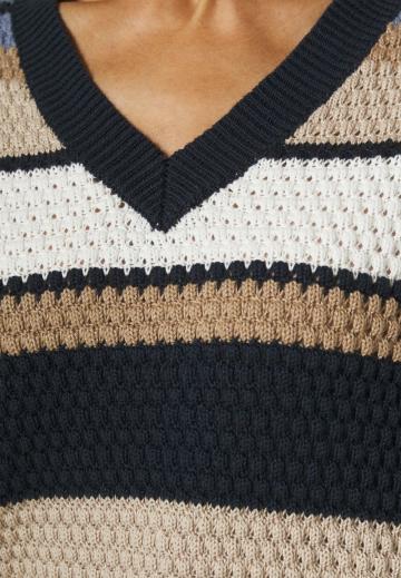 Пуловер с коротким рукавом