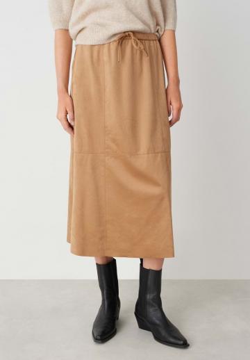 Кожаная юбка