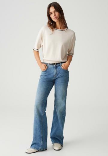 Прямые джинсы