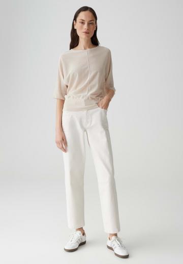 Пуловер с рукавом три четверти