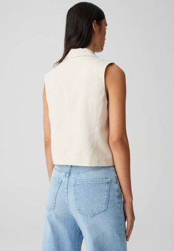 Джинсовая жилетка