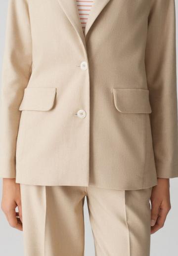 Длинный блейзер