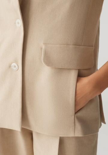 Длинный блейзер