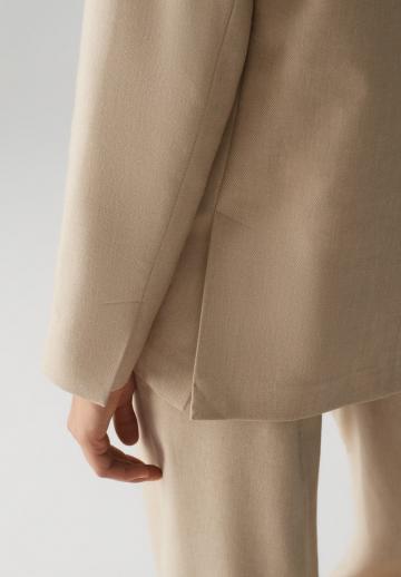 Длинный блейзер