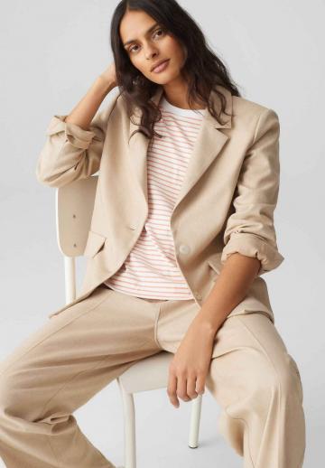 Длинный блейзер