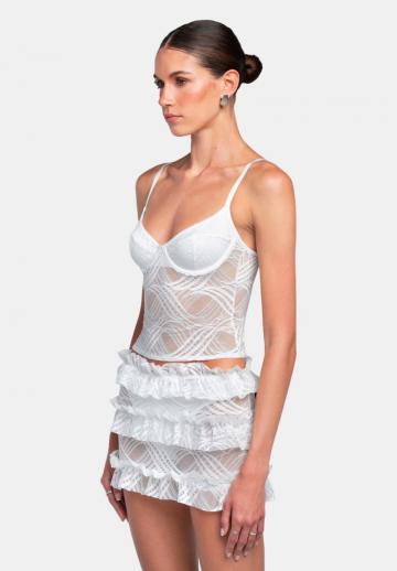 Топ на бретельках