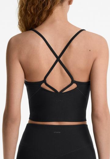 Топ на бретельках