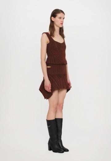 Вязаная юбка