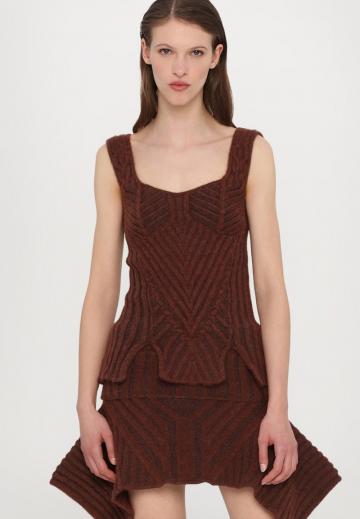 Вязаная юбка