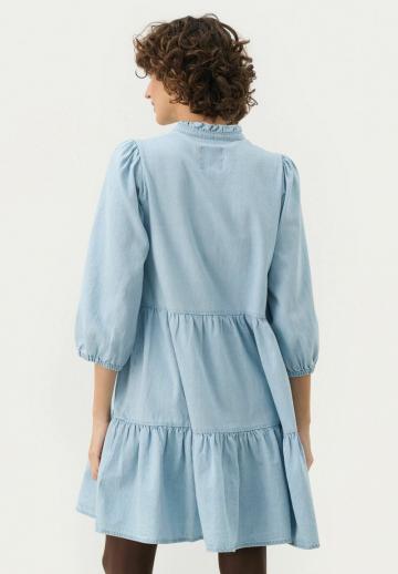 Джинсовое платье