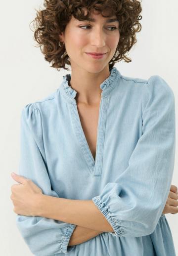 Джинсовое платье