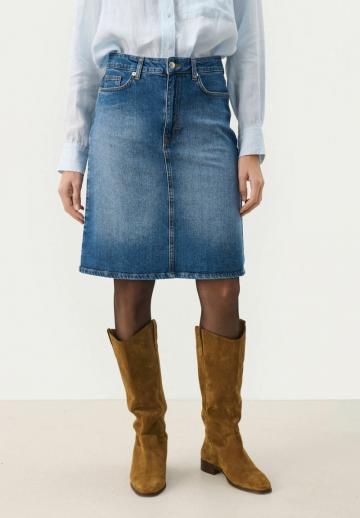 Джинсовая юбка