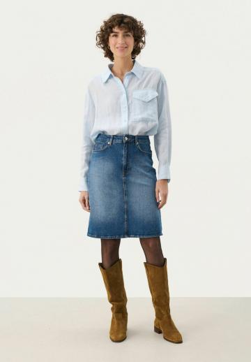 Джинсовая юбка