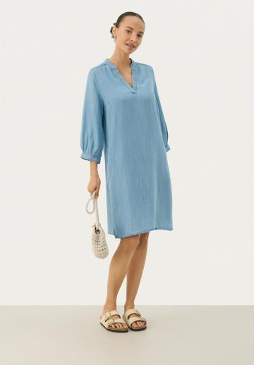 Джинсовое платье