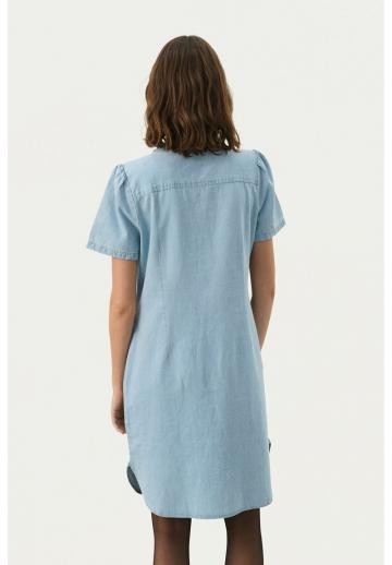 Джинсовое платье