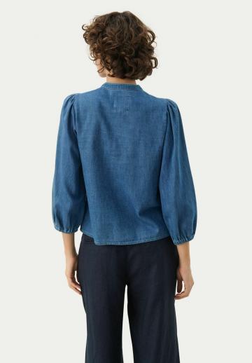 Джинсовая блузка