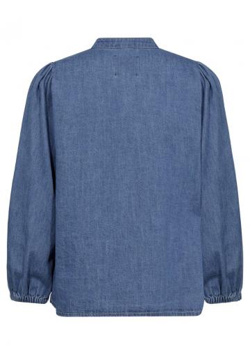 Джинсовая блузка