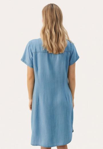 Джинсовое платье