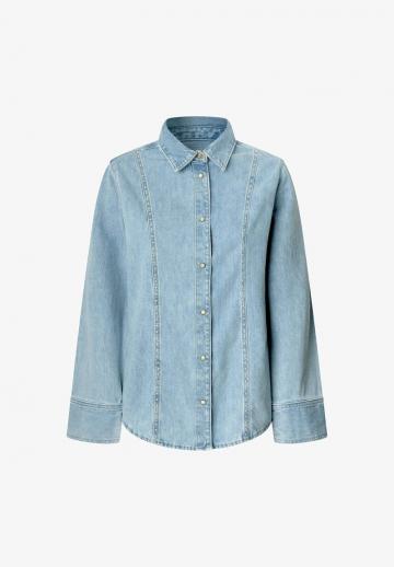 Джинсовая блузка