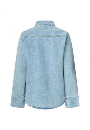 Джинсовая блузка