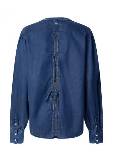 Джинсовая блузка