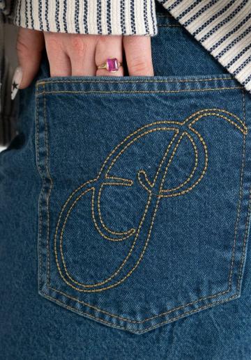 Свободные джинсы